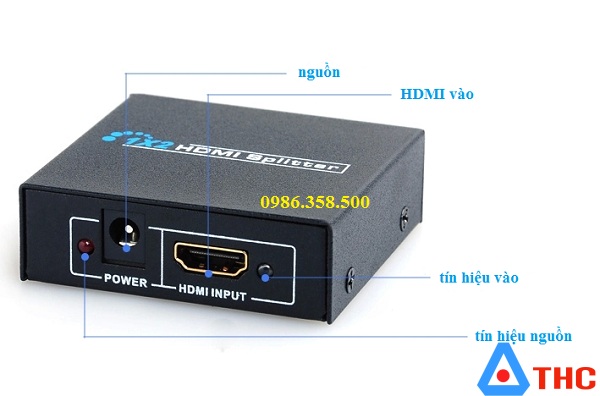 Bộ chia hdmi 1 ra 2